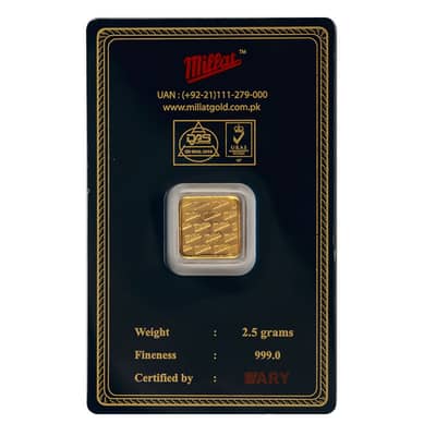 2.5 gold bar ARY gold bar