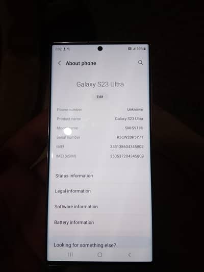 Samsung S23 ultra  5g