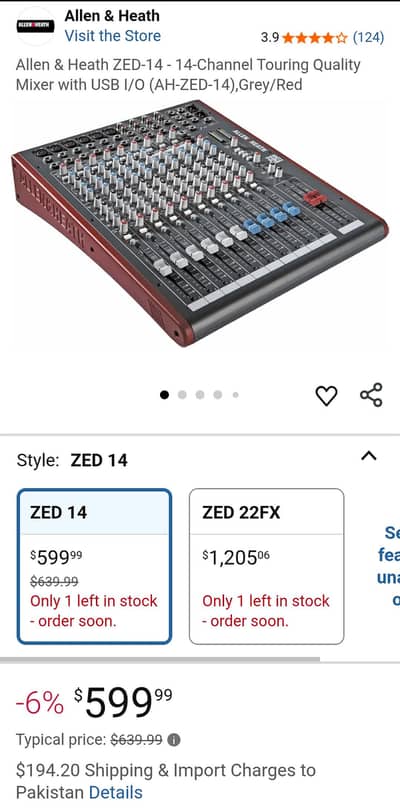 ALLEN&HEATH ZED 14