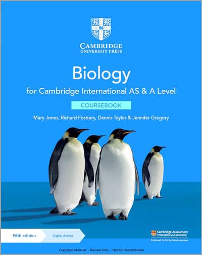 Cambridge AS & A level Biology (5th edition) course book