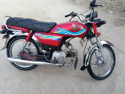 honda CD 70cc model 2019 fresh condition no dent new rimm final price