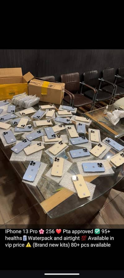 Iphone 13 pro PTA Approved 256gb