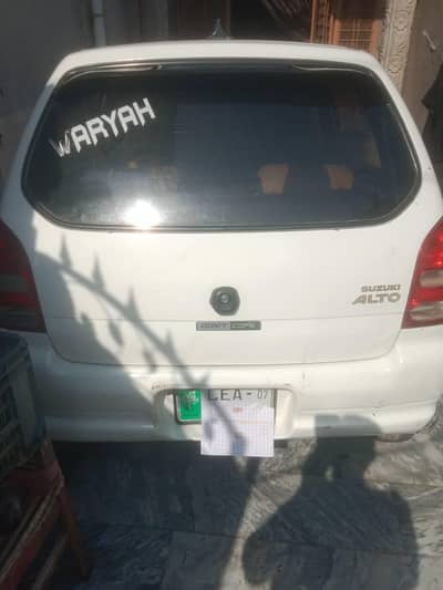 alto for sell 2007 model