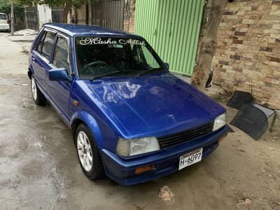 Charade 1986 japan model modified with centre lock