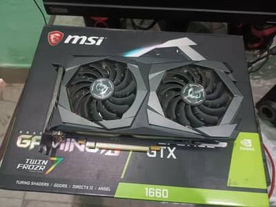 gtx 1660 with box