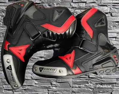 motorbike leather boots