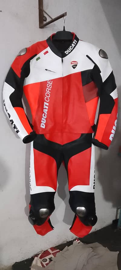 motorbike leather suit