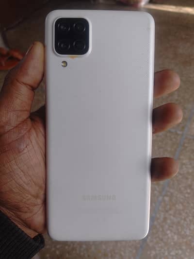 Samsung a12 pta approve 4/64. pannel change he  no box no charger