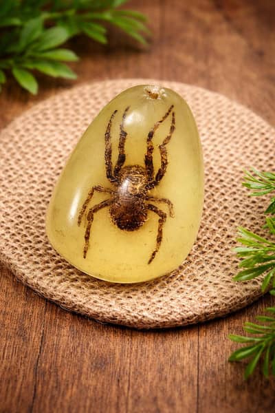 Imported Real Spider Resin Specimen – Decorative / Collectible Piece