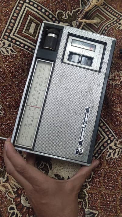 national Panasonic radio. . .