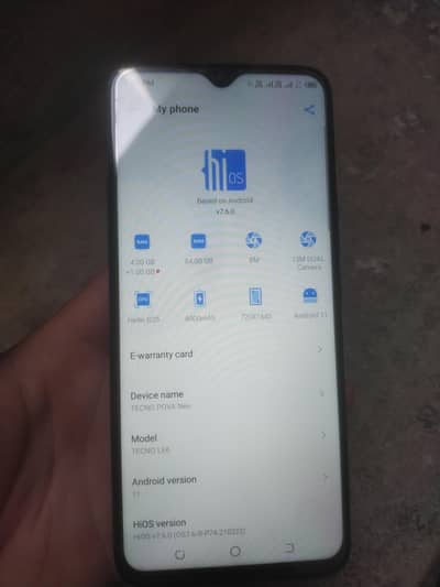 Tecno pova neo 4-64 6000 Battery