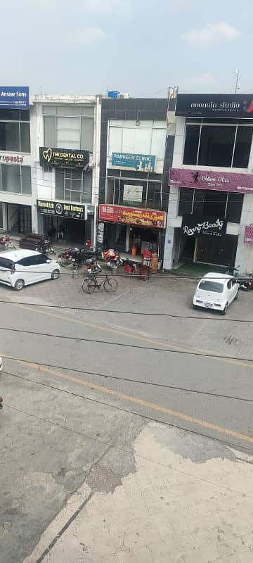 DHA Phase 4 AA Sector Shop 4 Floors Basement Ground Mezzanine First Monthly Rent 144000