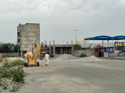 4 Marla Commercial Building For Sale | Defence Airport Road | Near Metro Cash & Carry | 5 Floors | Leased