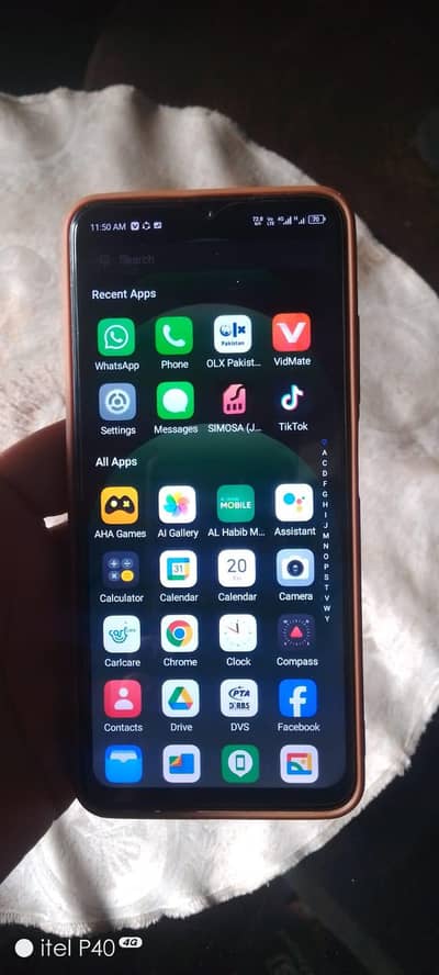 itel A70 pro 12.256 box and chrgar