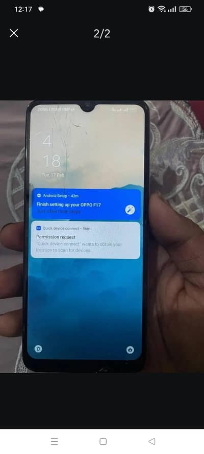 oppo f17 8 128 official pta with box