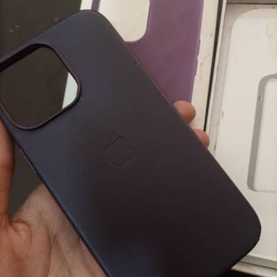 iphone 14 pro max leather case (magsafe)