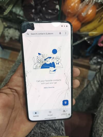 condition 10/8 only panel ka glass break ha or dot ha baqi all ok ha