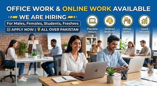  Office & Online Work Opportunities – We Are Hiring Now!