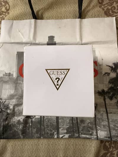 Guess Woman’s Watch Multi Function dial Original Watch Gold Colour