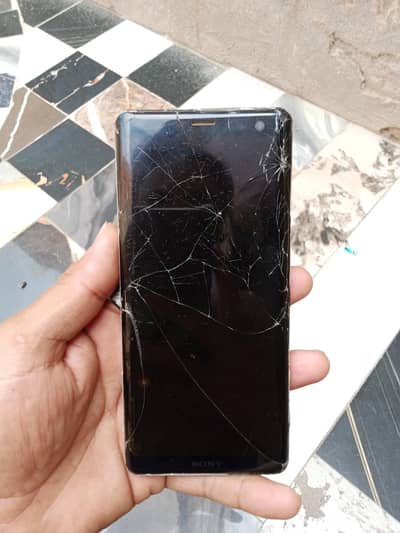 sony xperia xz3 on panel damage and all over working