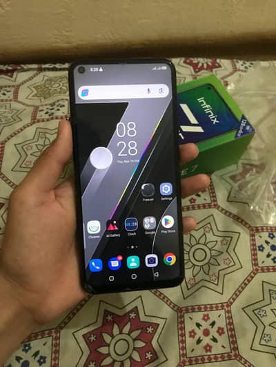 Infinix Note 7 6-128 Complete Box