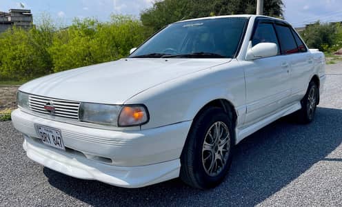 Nissan Sunny 1992 Ex Saloon Red Interior (Twin Cam)