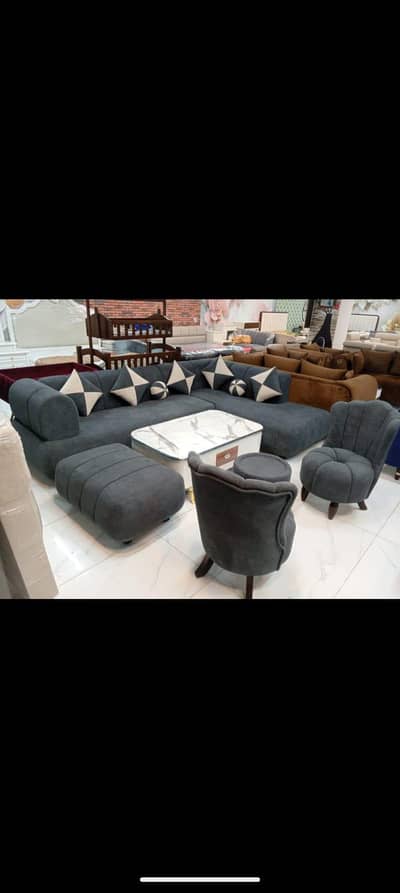 8seat sofa l. shape  in latest version