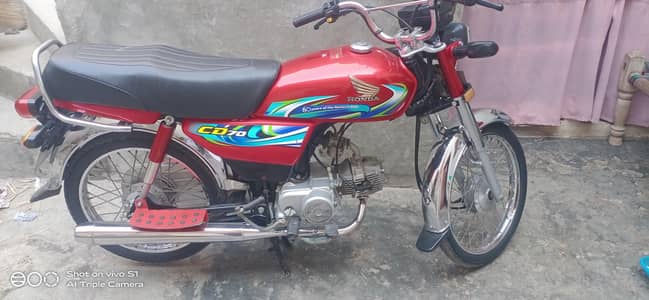 honda cd 70 vip bike