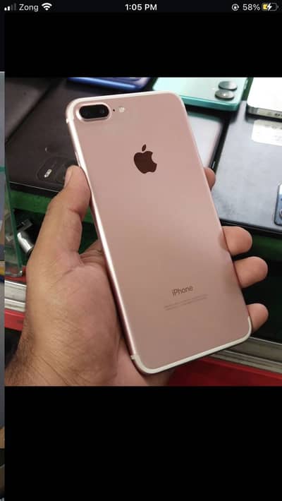 Iphone7 plus Pta approved 128 GB