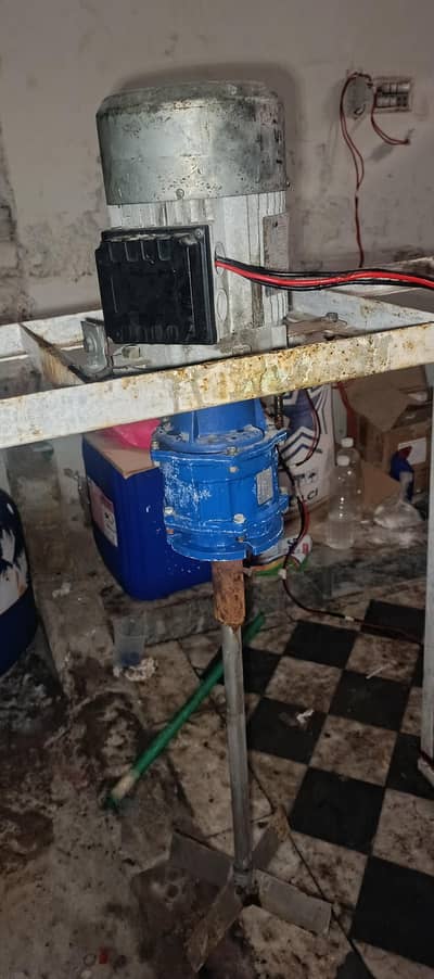 2 horse power motor liquid mixer with inverter ( speed controller)