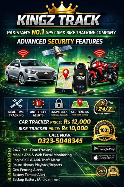 GPS TRACKERS FOR CAR AND BIKE