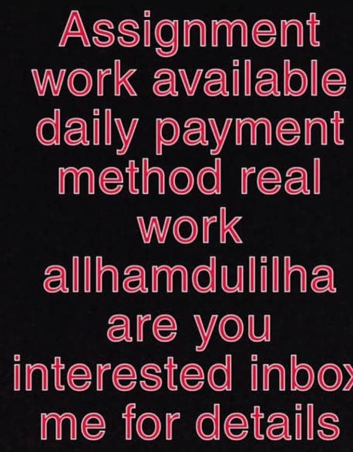 Online assignment work 0
