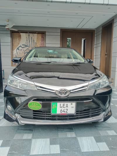 Toyota Corolla gli Automatic 2018 total genuine condition