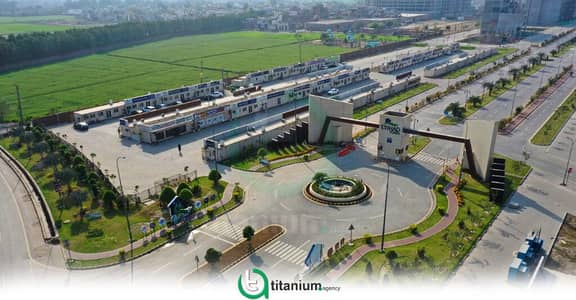 6 Marla Facing Park Commercial Plot for Sale in Etihad Town Phase 1 Golden Opportunity