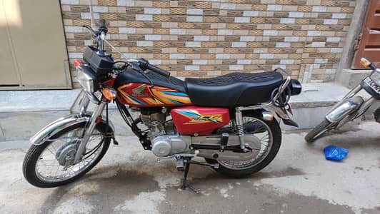 Honda 125 – Red, 3 Months Use, Excellent Condition