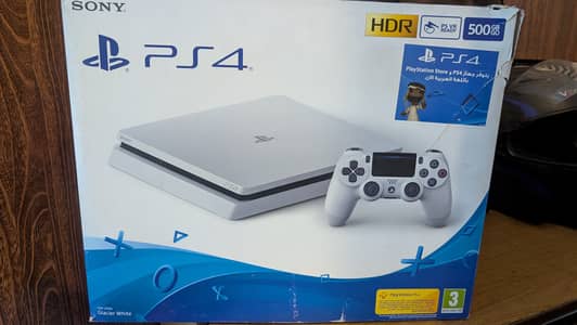 PS4 Glacial White 500-GB 9.0 Jailbreak [Complete Box]