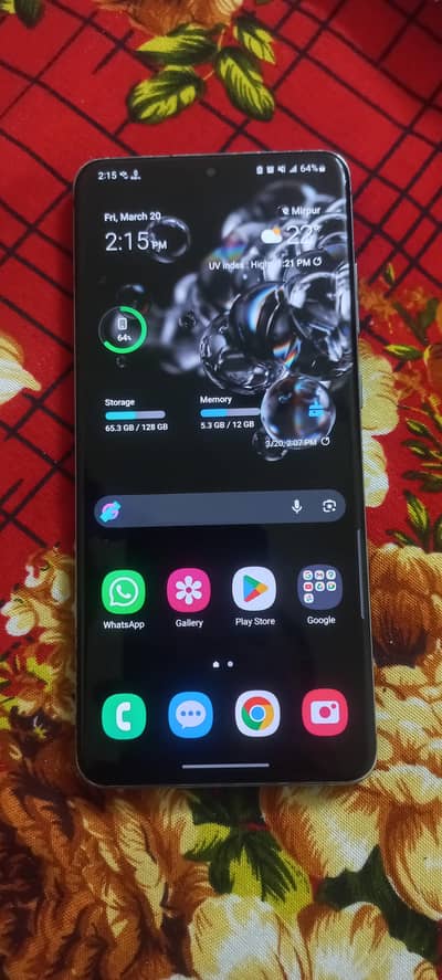 S20 Ultra 5G 12/128GB vvip Approve