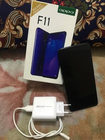 OPPO f11 8gb 256 room new condition with box