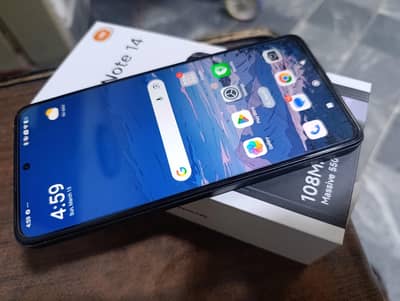 Redmi note 14 8gb 128gb condition like new