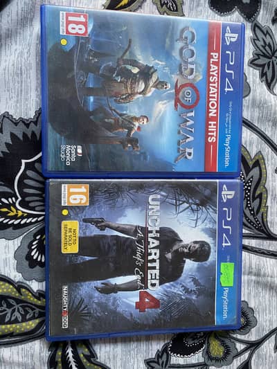 Uncharted 4 & God of War