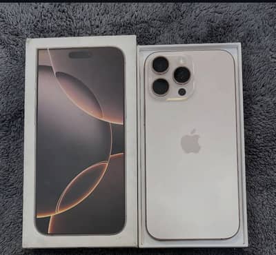 Iphone 16 pro max Gold Dessert 256 GB