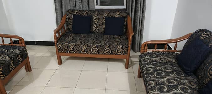 7 seater wooden sofa set