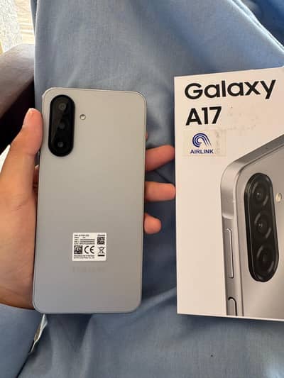samsung galaxy A17 8/256 pta approved just box open