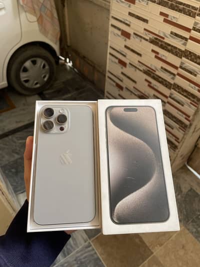 iPhone 15 Pro Max with Box