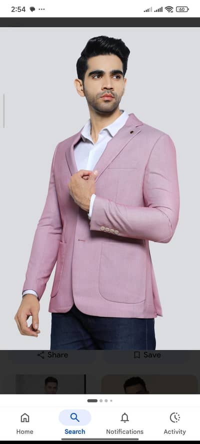 Diners Blazer for Men