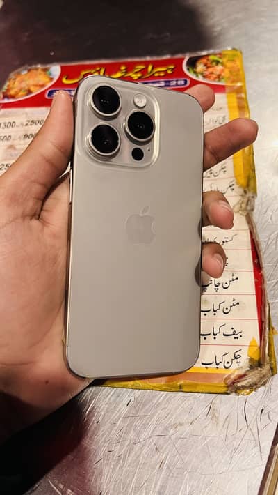 iPhone 15 pro 128gb non PTA jv