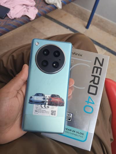 infinix zero 40 full box lush
