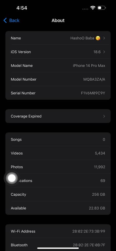 Iphone 14 pro max HK model pysical dual