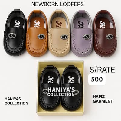 new born baby shoes -  loofers