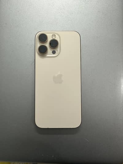 iPhone 16 Pro Max 256 Desert Titanium|Factory Unlock|Single hand used